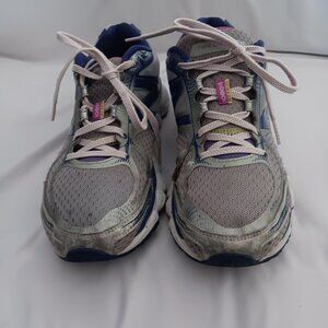 New Balance W1080V5 Gray Synthetic Athletic Sneaker Running Women's Shoe 9.5